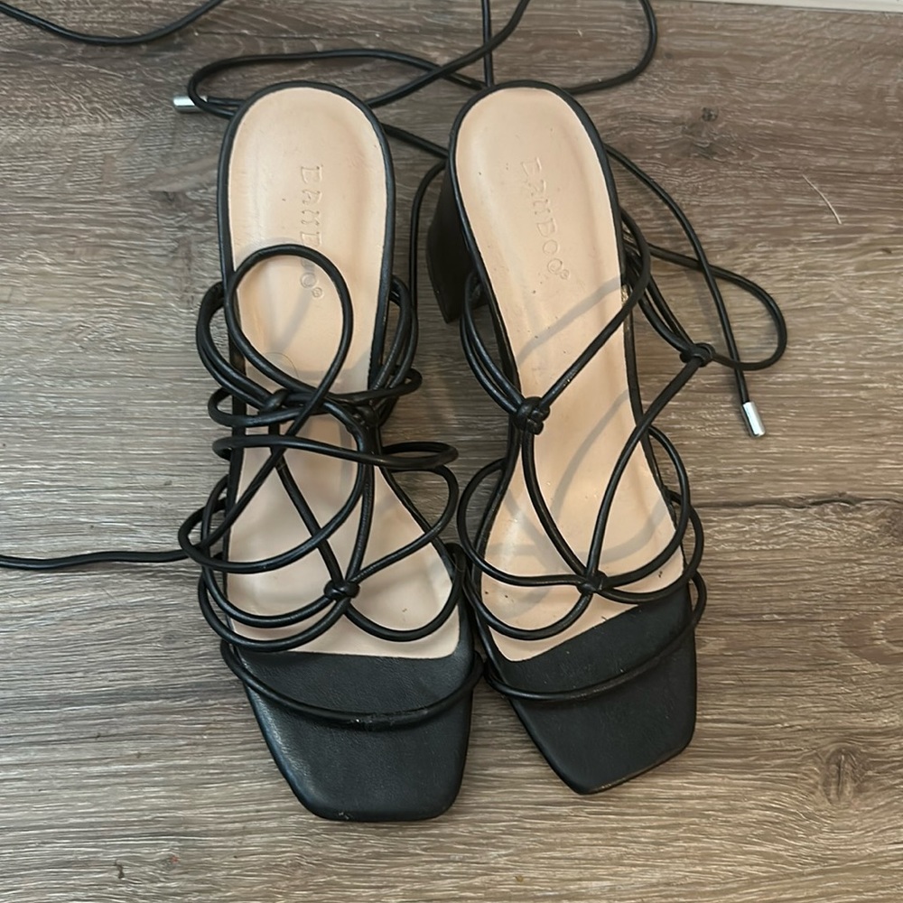 Black heels